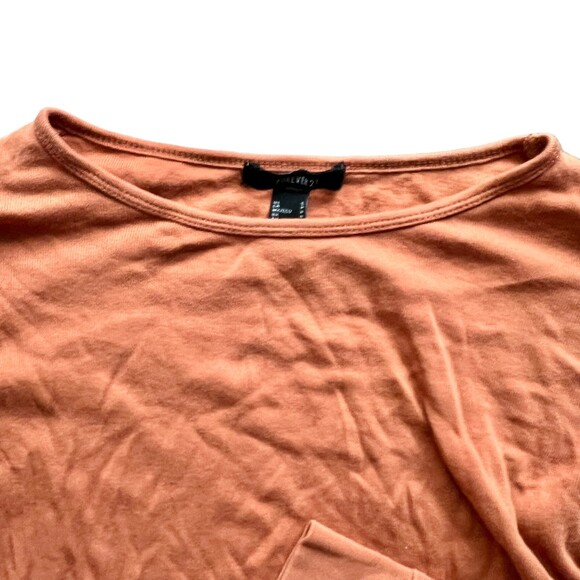 Forever21 Burnt Orange long sleeve top size small - Picture 2 of 4